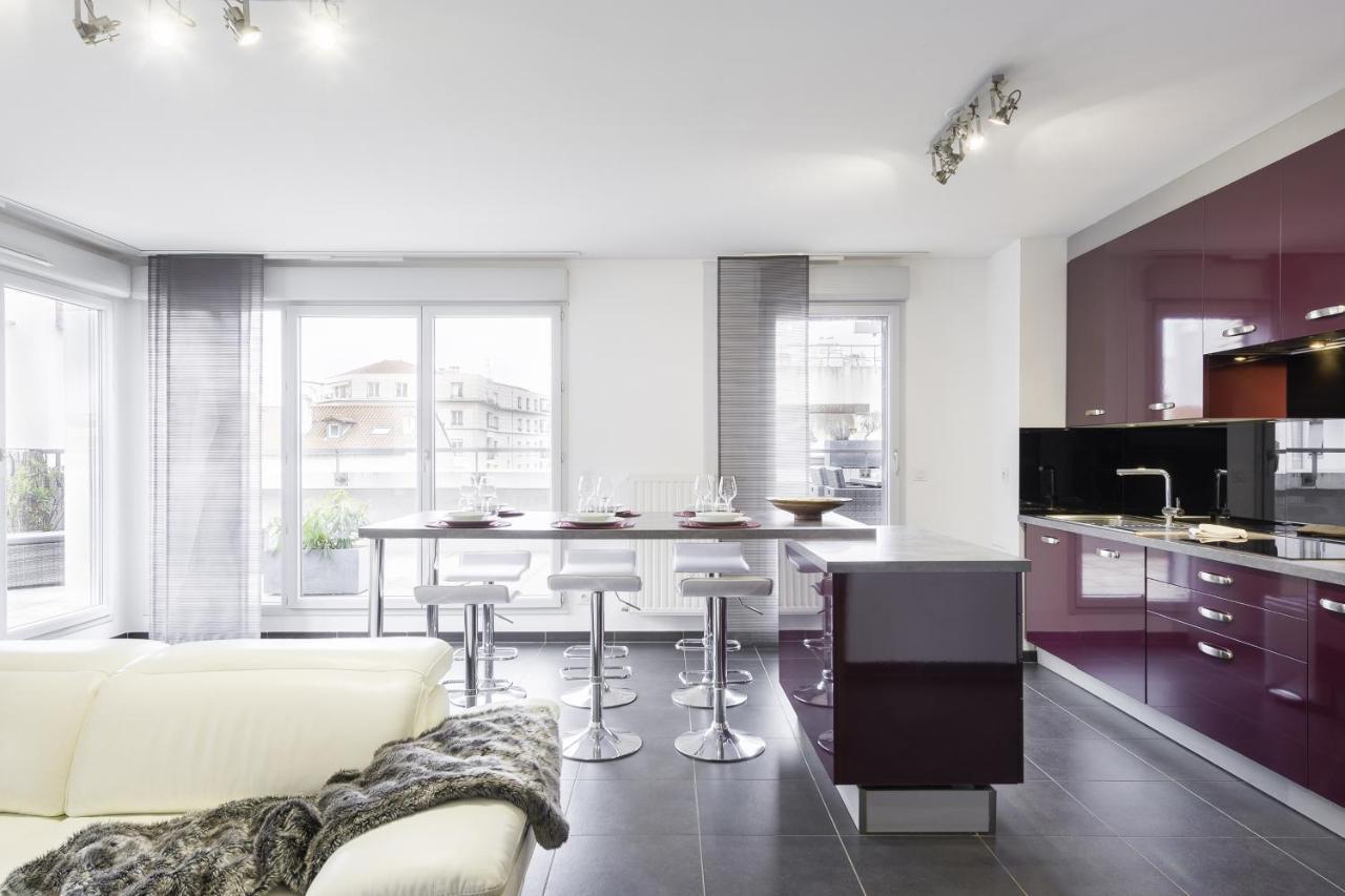 Апартаменты Le 7 De Coeur - Grand T4 Avec Balcon Лион Экстерьер фото